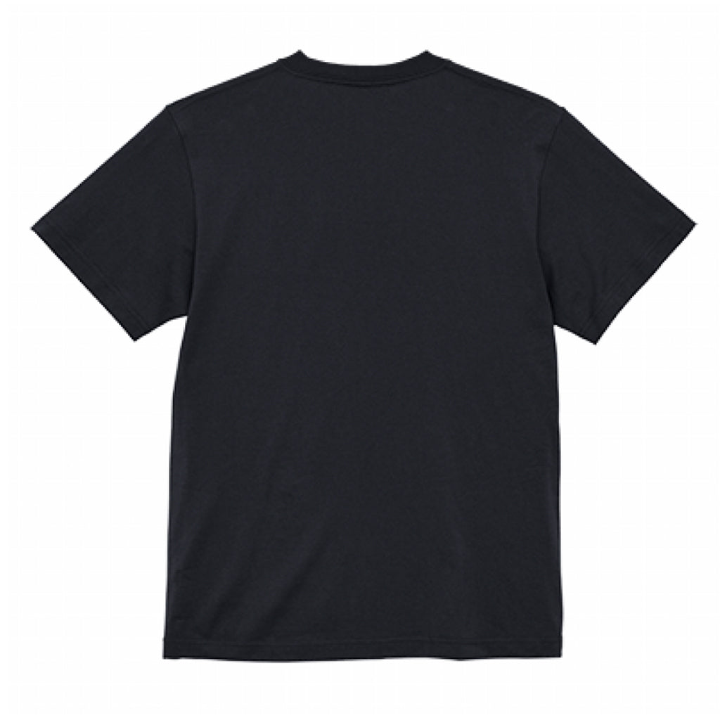 Tシャツ5.6oz黒の後ろ